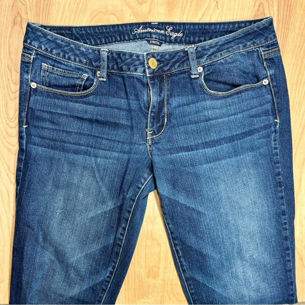 American Eagle Skinny Jeans 14 Long Stretch